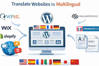 translate wordpress website to multilingual using wpml polylang translatepress