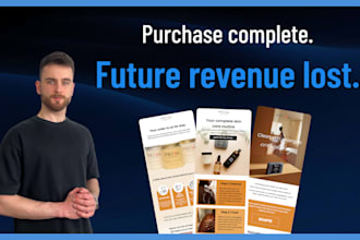 build your klaviyo post purchase flow