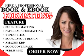 do paperback formatting, book formatting, book layout design for amazon kdp