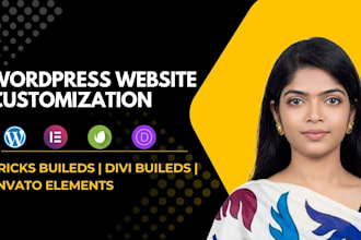 wordpress customization divi builder bricks envato elements