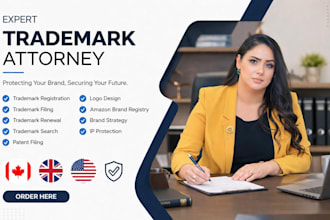 be your licensed trademark attorney for USA, canada, UK