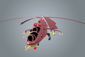 blender 3d helicopter design, gta v flying vehicle, aircraft ready for printing