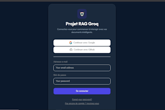 build an end to end ai web application