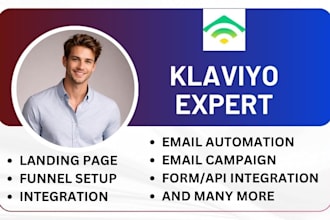 klaviyo landing page klaviyo integrateion klaviyo sales funnel email automation