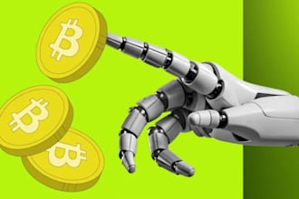 develop profitable bitcoin app, bitcoin bot on smartphone, laptop