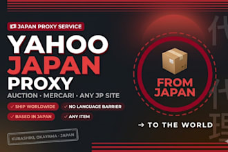 bid and buy from yahoo japan auction as your proxy buyer