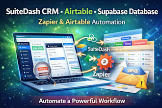 do suitedash crm airtable supabase database zapier airtable automation
