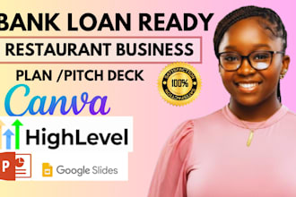 design investor ready restaurant business plan business proposal powerpoint