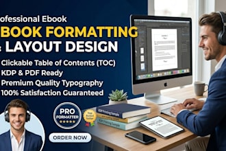 do ebook design and formatting