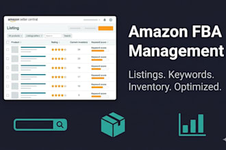 optimize your amazon fba listings, inventory, and product uploads