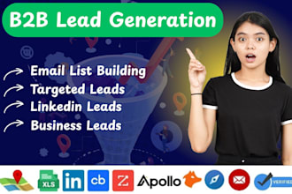 do b2b lead generation and local business leads for any niche