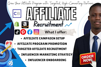 recruit high targeted affiliates and grow your affiliate program, MLM funnel