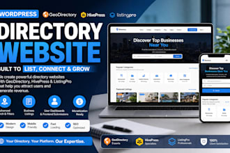 design brilliant directory website wordpress geodirectory hivepress listingpro