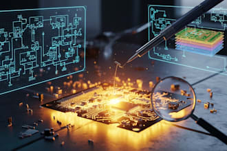 do reverse engineering pcb and create schematic and layout design