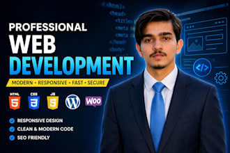 build professional custom websites in django