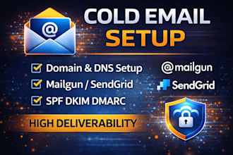 setup business email, fix domain dns, mailgun, smtp, sendgrid authentication