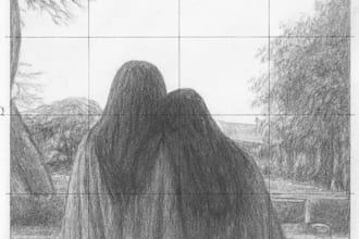 draw custom minimal art or ink illustration