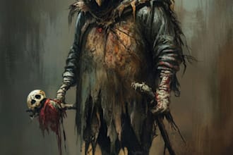 fantasy horror and fantasy horror character