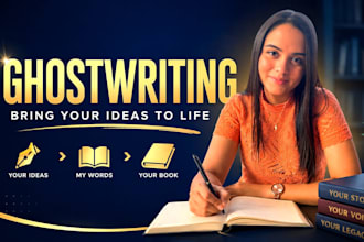 ghostwrite self help, nonfiction book and ebook ghostwriting, ghost book writer