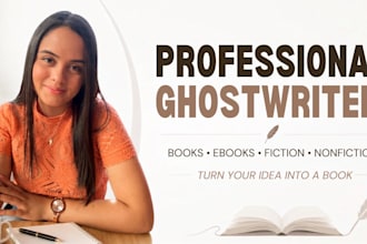 be ghost book writer, ebook ghostwriting, nonfiction and christian book writing