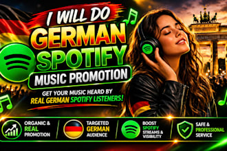 do german spotify music promotion
