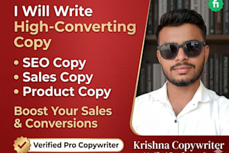 write high converting product descriptions and copywriting