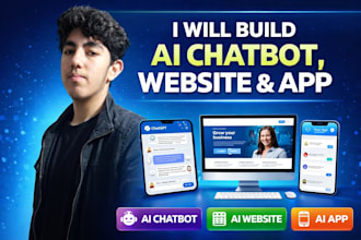 build ai chatbot integrated websites with smart automation