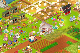 play and help in hay day take care of your farm