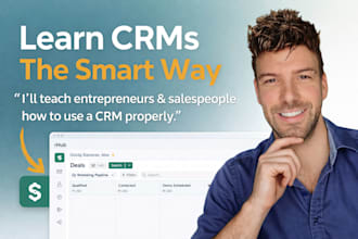 teach you how to use a CRM system