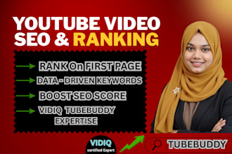 do youtube video SEO to rank on the first page