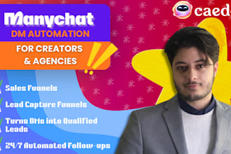 build a complete instagram manychat automation for creators coaches and agencies