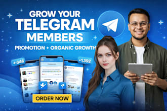 grow your telegram channel organically with telegram promotion