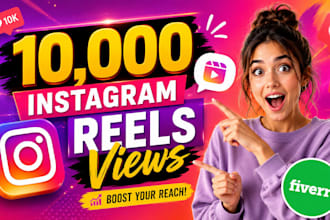 buy 10,000 instagram reels views and likes for your video