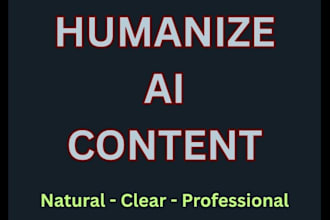 rewrite ai content to sound human and natural