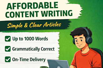 write simple and clear blog articles in hindi and english