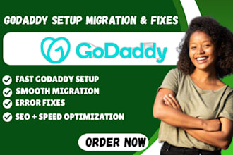 setup migrate your site to any website fix godaddy website issues godaddy expert