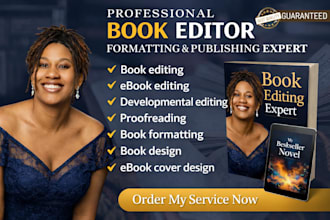 do kdp book editing  proofreading book formatting, paperback for kdp publishing