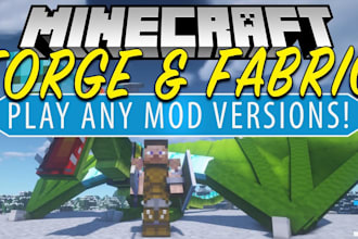 develop a professional forge or fabric mod for minecraft