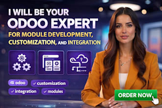 be your odoo expert for module development customization  integration
