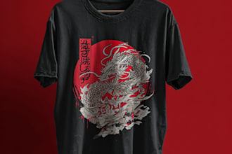 do japanese t shirt design