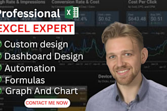 create ai power excel dashboards for automation and data visualization