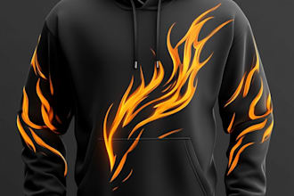 do custom hoodie design or clothing design