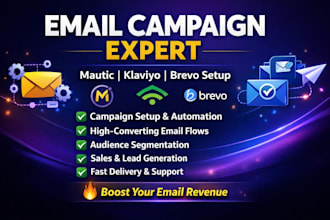 optimize klaviyo campaign brevo design mautic email campaign setup run campaign