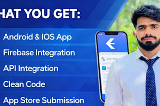 design modern flutter app UI for android and ios