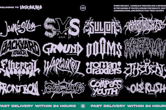 design exclusive urban edgy logo for streetwear brand
