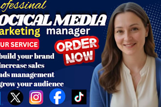 be your instagram and tiktok social media manager and content creator