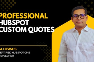customize your hubspot quote template professionally