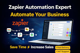 build ai chatbot and automation work flow using zapier