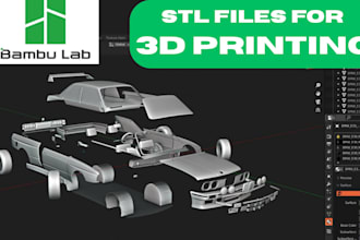fix, repair, optimize, convert and prepare your stl files ready for 3d printing