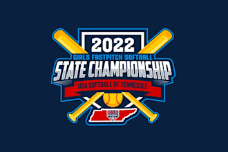 create professional and specially softball  logo design